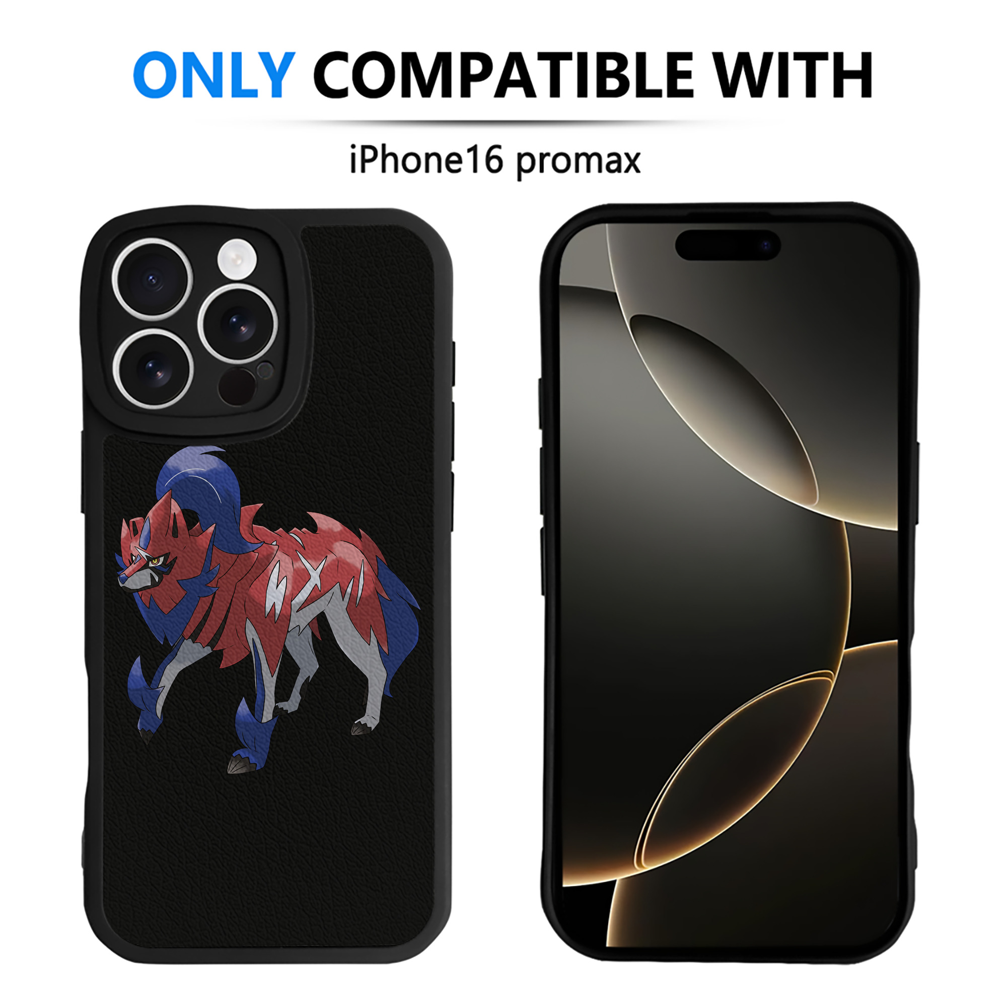 （画像用） ポケットモンスター Pokémon 【iPhone 16シリーズ対応】シリコンスマホケース（レザー調） 材質：シリコン